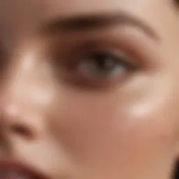Close-up of Estee Lauder Spotlight Skin Tone Perfector showing its texture