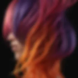 Chemical structure of semi-permanent hair dye