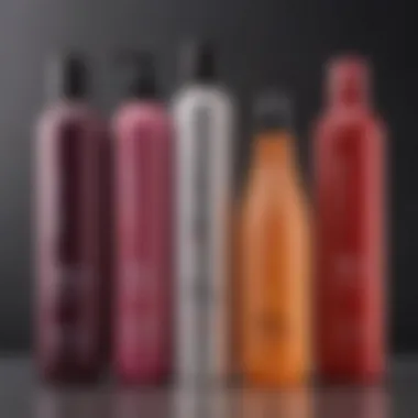 A selection of popular affordable hair toner products