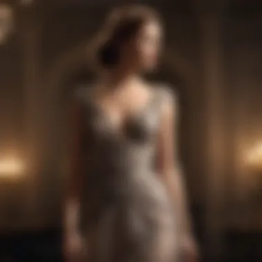 Sophisticated Evening Gown Elegant evening gown in rich fabric