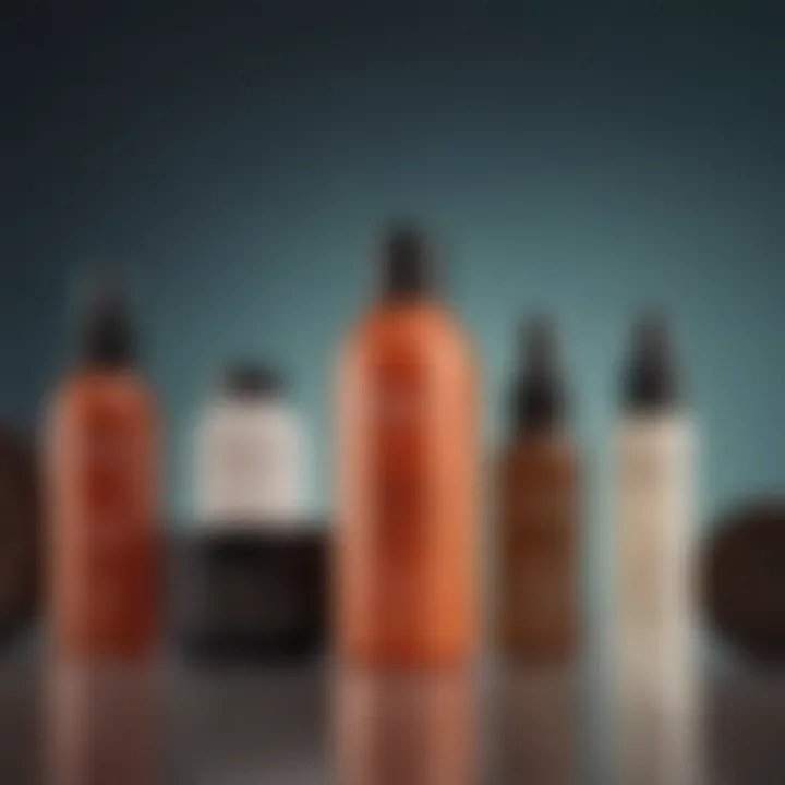 An organized post-treatment care kit, including products for maintaining smooth hair