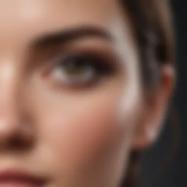 Comparative Analysis of Brow Products Illustration of Brow Product Comparison