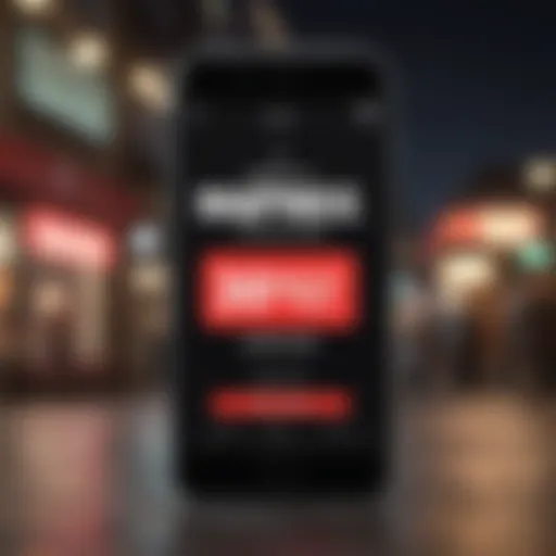 Discount notification on a digital device