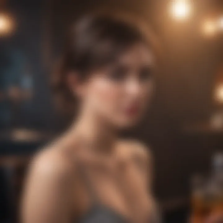 Navigating the online dating landscape concept