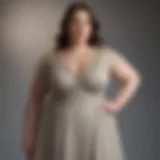 Elegant Plus-Size Dress in Canada