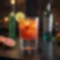 Vibrant Fiesta Cocktail