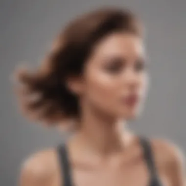 Depiction of user experiences with hair growth products