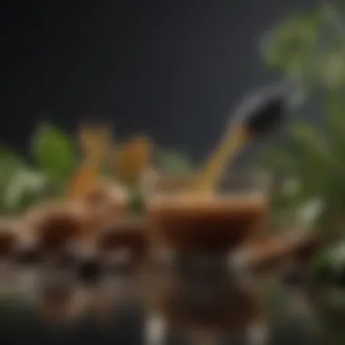 Variety of natural ingredients used for hair care