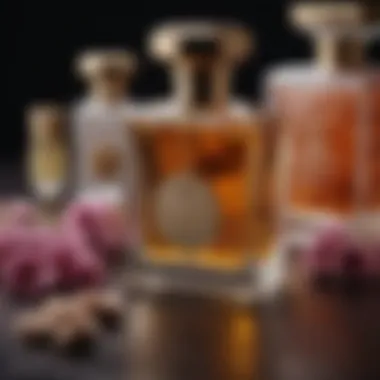 Essence of Luxury: Rare Ingredients Close-up of rare ingredients used in high-end fragrances