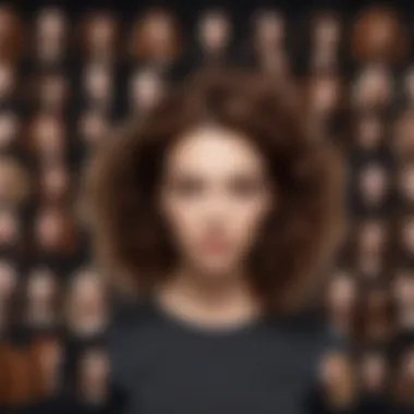 Diverse hair types displayed to illustrate the need for customized care
