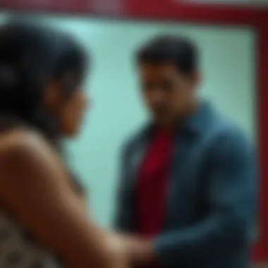 Intense Character Interaction in La Colombiana A gripping scene from La Colombiana showcasing intense character interaction
