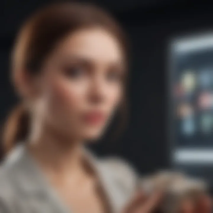 A user navigating an online gift website for a special occasion