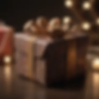 A beautifully wrapped personalized gift showcasing thoughtful selection