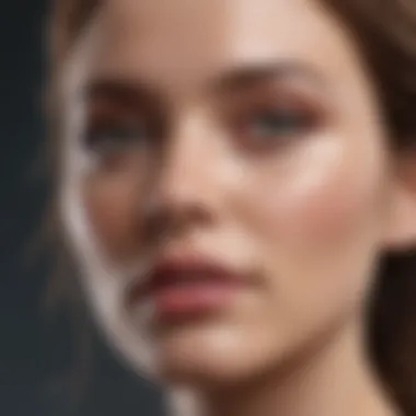 Mastering Application: Elevate Your Skincare Routine Application of serum on a radiant complexion