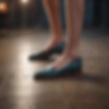 Flat shoes styled with modern outfits