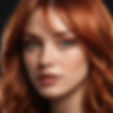 Illuminating Reflective Copper Hue Reflective Copper Hair Dye
