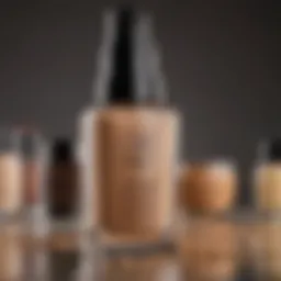Display of popular foundation products