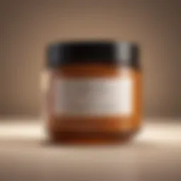 Luxurious self tanning cream in an elegant jar