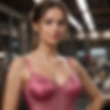 Artisan Craftsmanship in Premium Camisoles Artisan craftsmanship displayed in premium camisole options