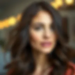 Rich brown hair color achieved with shampoo