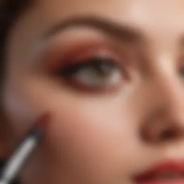 Rich Pigment and Texture of Ulta Sell Thrive Mascara Swatch demonstrating the rich pigment and texture of Ulta Sell Thrive Mascara on a clean surface