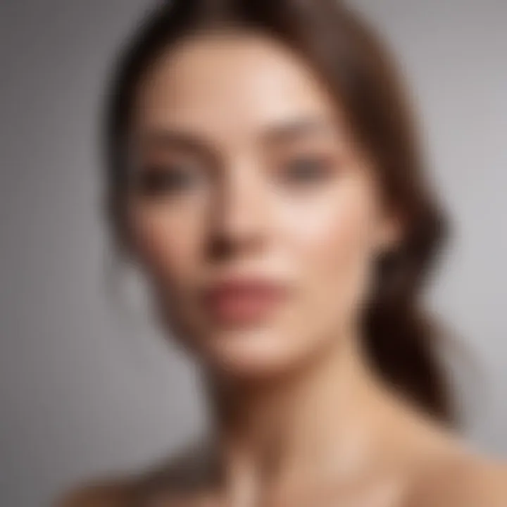 A satisfied individual displaying radiant skin after using effective facial products.