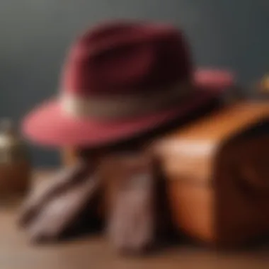 Essential Accessories for Fall Fashion A collection of fall accessories including hats, gloves, and bags in rich hues