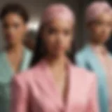 Elegant display of Fenty clothing showcasing diversity in styles