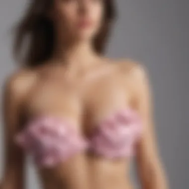 Bikini Top with Ruffles Stylish bikini top with ruffles enhancing smaller bust