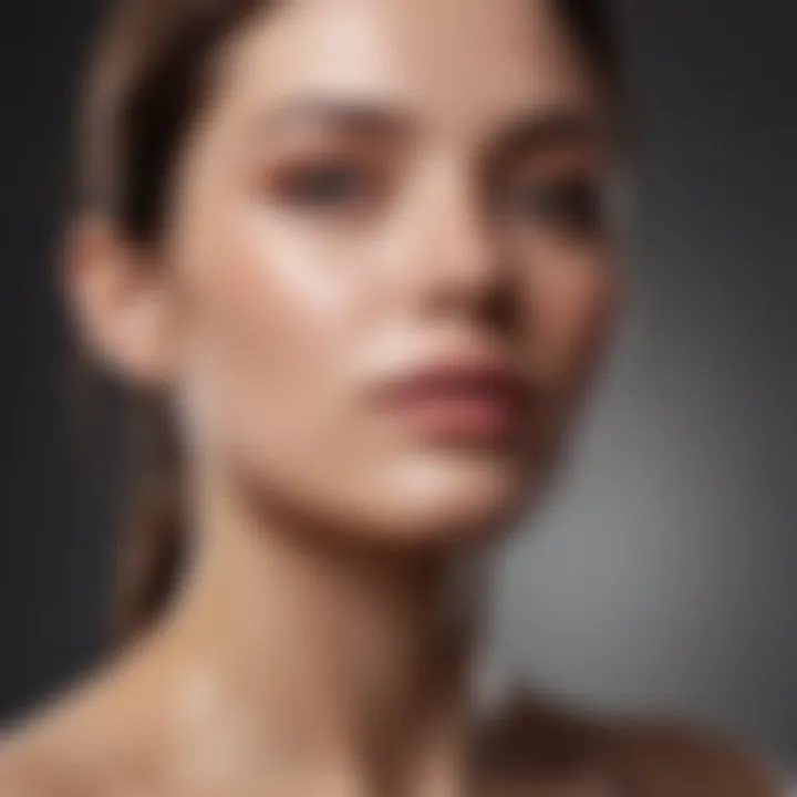 Gentle exfoliating serum for sensitive skin hyperpigmentation treatment
