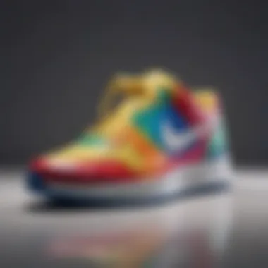 Geometric Rainbow Nike Sneakers