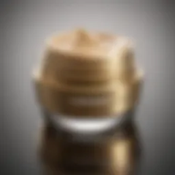 Detailed view of Gold Bond cream and its packaging.