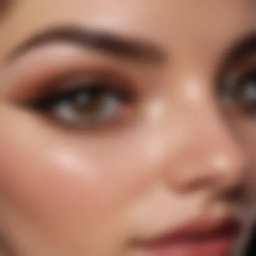An array of different eyeliner types displayed elegantly