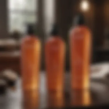 Revitalizing Hair Care Set Hair Care Product Bottles