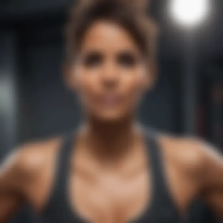 Halle Berry's High-Intensity Interval Training