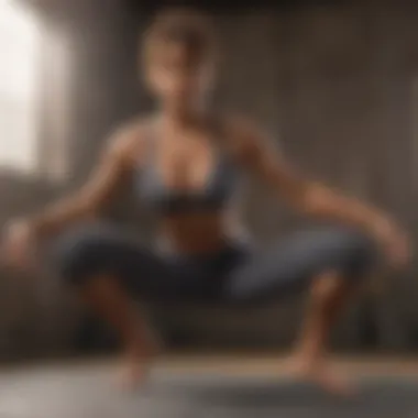 Halle Berry's Power Yoga Session