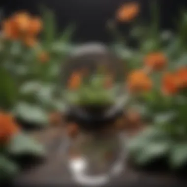 Botanical Contraception Exploration Herbal Contraceptive Concept