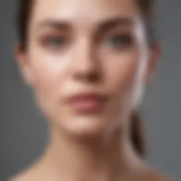 A serene skincare routine featuring creams tailored for facial dermatitis.