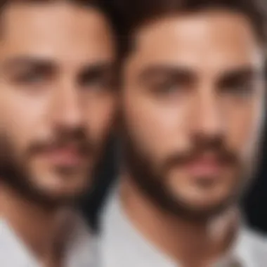 An array of wax types for facial hair removal
