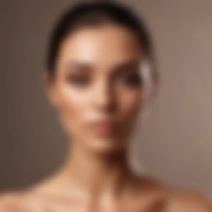 User testimonials showcasing bronzer effects