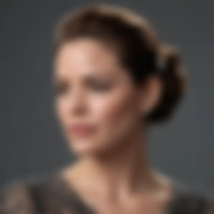 Jen Garner's Elegant Updo Hairstyle