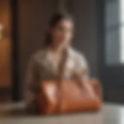 Stylish July Carry-All Weekender in a chic setting