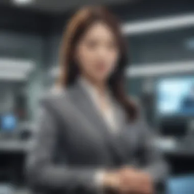 Insightful Korean News Anchors Korean News Anchor Desk