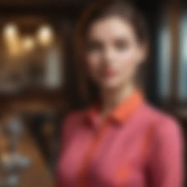 Vibrant color palette of contemporary lunch dresses
