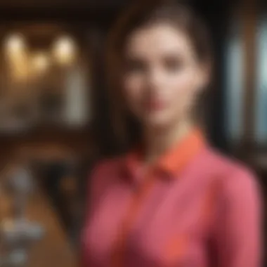 Contemporary Color Trends in Lunch Dresses Vibrant color palette of contemporary lunch dresses