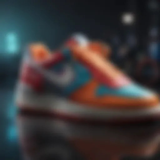 Latest sneaker designs showcasing vibrant color palettes