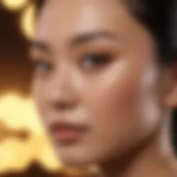 Radiant Asian skin with natural glow