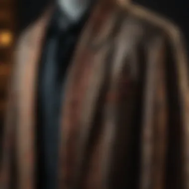 Sumptuous Textile Craftsmanship of Shackets Luxurious Fabric Detail