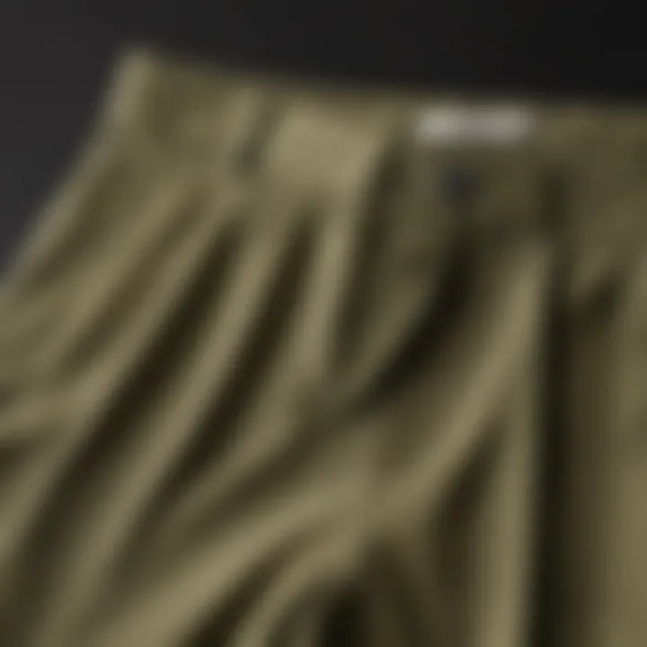 Luxurious Fabric of Madewell Khaki Shorts