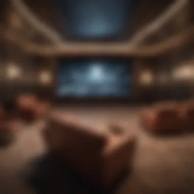 Opulent Viewing Experience Luxurious Film Screening Room